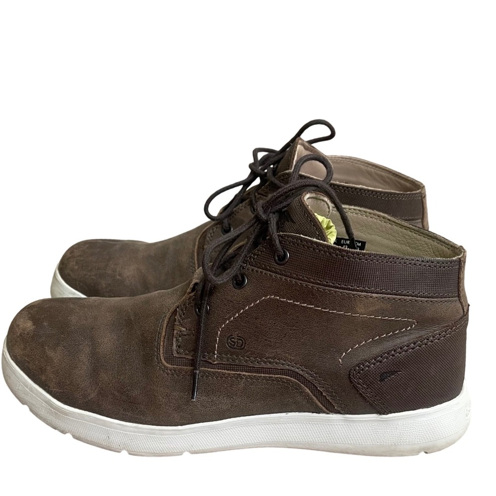 Red Wing Mens zero G lite chukka Brown Leather Boots safety toe USA size 10D